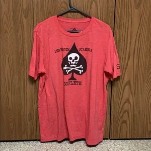 SOFLETE red skull tee XL